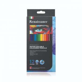 สีไม้ระบายน้ำ 12 สี Renaissance