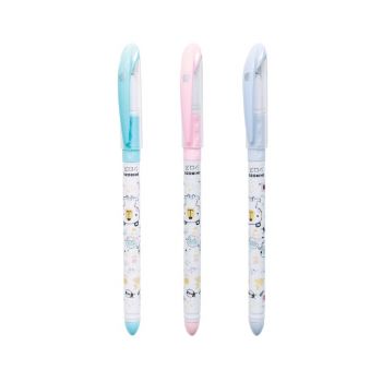 ปากกาลูกลื่น Quantum Fancy Shirozu 0.5 น้ำเงิน (คละสี)