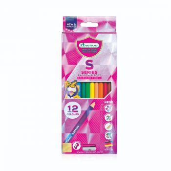 (Factory Sale) สีไม้  Master Art 12 สี แท่งยาว รุ่น S-Series