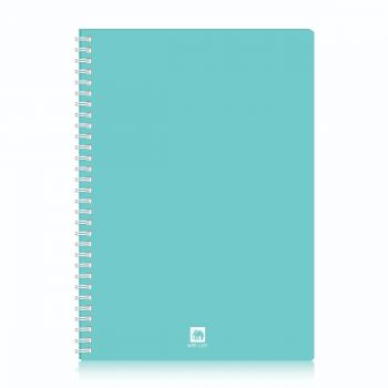 สมุดริมลวด ตราช้าง รุ่น WPP-125T ขนาด A5 70 แกรม 40 แผ่น (คละสี) 