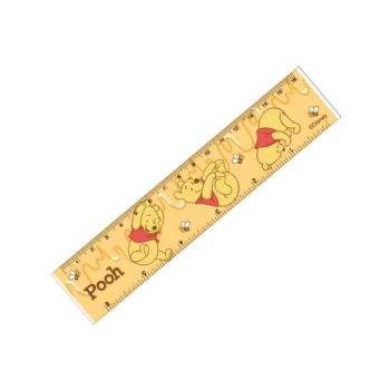 ไม้บรรทัดสั้น 6นิ้ว ลาย Pooh - 154