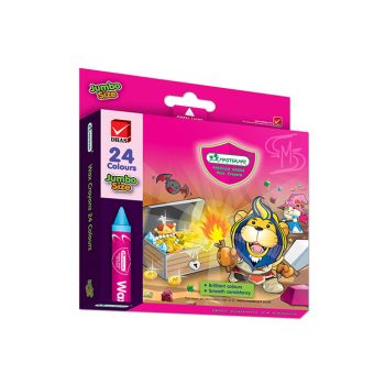 สีเทียน Master Art ขนาดจัมโบ้ 24 สี 