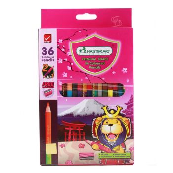 สีไม้ 2 หัว Master Art 36 สี