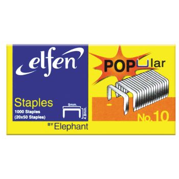 (Clearance) ลวดเย็บกระดาษ Elfen เบอร์ 10 (SD108830)