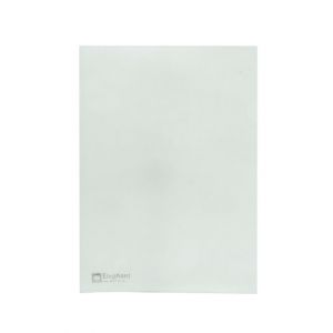 แฟ้มซองพลาสติก ตราช้าง ขนาด A4 รุ่น 400A4 สีขาว