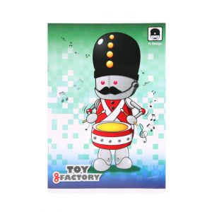 สมุดบันทึกปกอ่อน ตราช้าง รุ่น K-105 60 แกรม 30 แผ่น (คละลาย) 