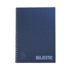 สมุดบันทึกปกแข็งริมลวด ตราช้าง รุ่น MAJESTIC-101 ขนาด B5 (คละสี) 