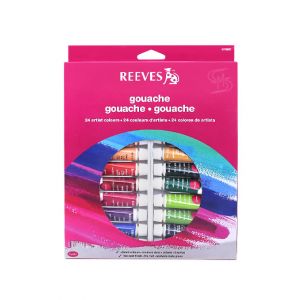 สีโปสเตอร์ Reeves ชุดกูวาช 24x10 มล. #8793352
