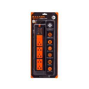 ปลั๊กไฟ ตราช้าง Illumix รุ่น 5105T 5 ช่อง 1 สวิตซ์ 5 เมตร