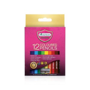 สีไม้ Master Art แท่งสั้น 12 สี 