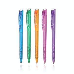 ปากกาลูกลื่น Quantum Skate Jolly 0.7 น้ำเงิน (คละสี) (กระบอก 50 แท่ง)