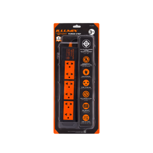 ปลั๊กไฟ ตราช้าง Illumix รุ่น 6003T 6 ช่อง 3 เมตร