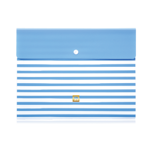 แฟ้มกระดุมพลาสติก 4 ช่อง ตราช้าง File Idea รุ่น F04P (คละลาย) 