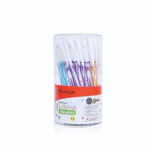 ปากกาลูกลื่น Quantum Geluloid Lollipop 0.5 น้ำเงินคละสี (กระบอก 50 ด้าม)