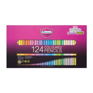 สีไม้ Master Art แท่งยาว 124 สี