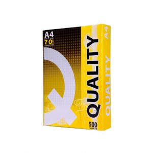 กระดาษถ่ายเอกสาร A4 70 แกรม Quality