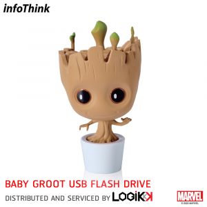 Usb Flash Drive Infothink ลาย Baby Groot 8Gb (ลิขสิทธิ์แท้)