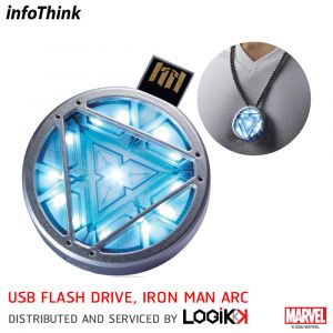 Usb Flash Drive Infothink ลาย Iron Man เตาปฏิกร Arc 16Gb (ลิขสิทธิ์แท้)