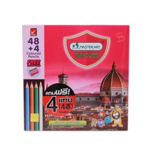 สีไม้ แท่งยาว Master Art 48 สี