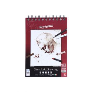 สมุดสเก็ตช์ (ริมลวด) Renaissance & Fabriano รุ่น R702 ขนาดA5 