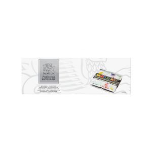 สีน้ำ Winsor & Newton ชุด AWC 12สี Black Box #0193548
